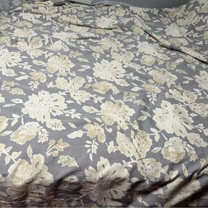 TOMMY HILFIGER Broadmoor Floral Full/Queen  Duvet Cover 100% cotton